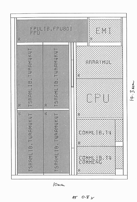 PLOT OF [DESIGN.T4XX.T810A]T810A AT 10X K 26-OCT-88