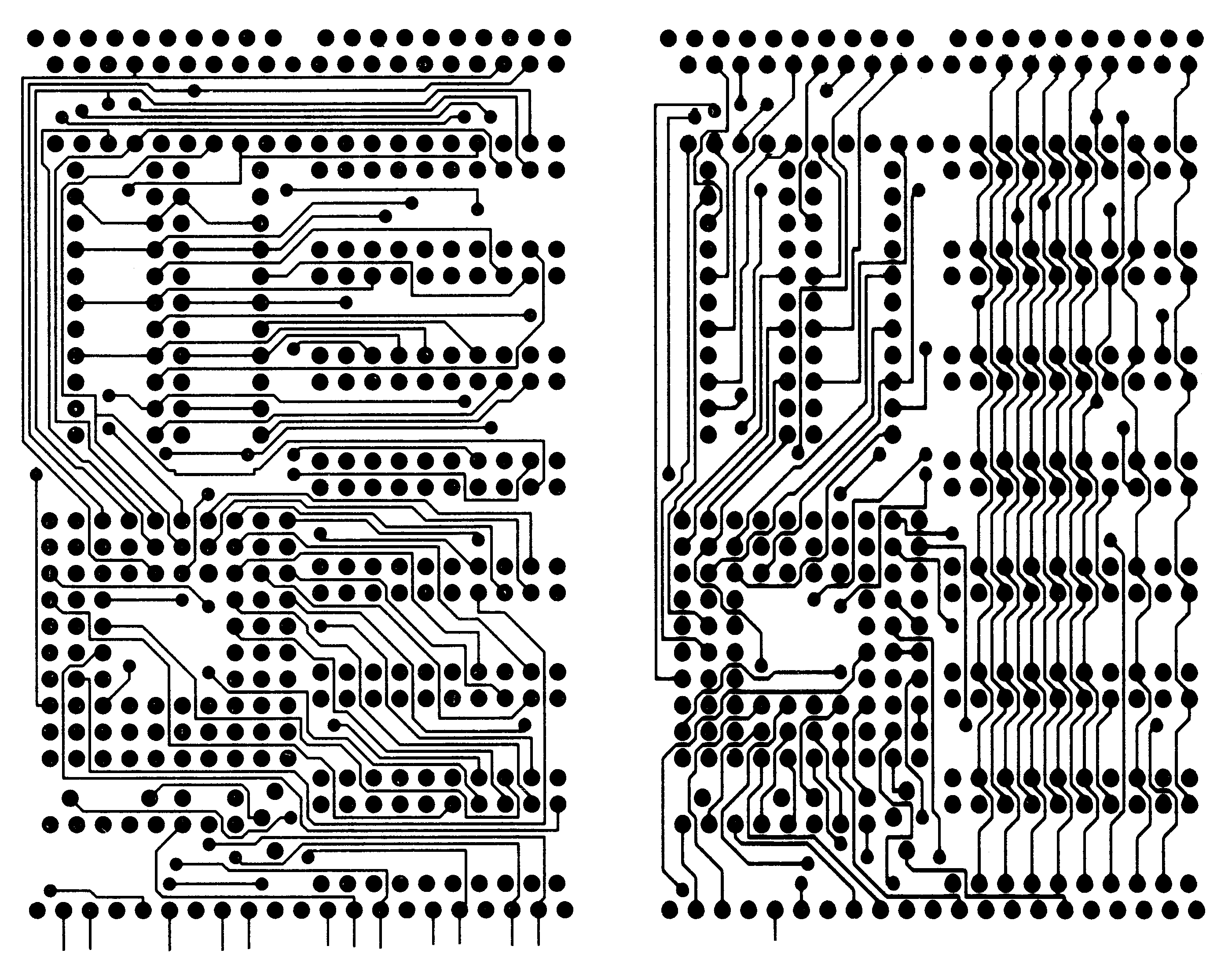 PCB layout Component
side/Solder side