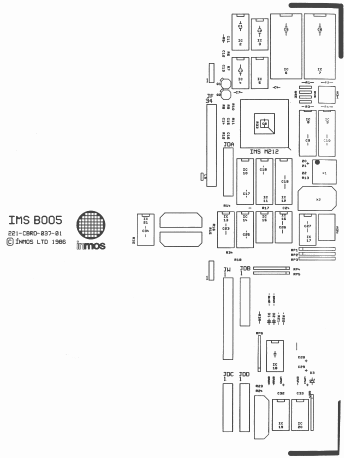 IMS B005 component ident