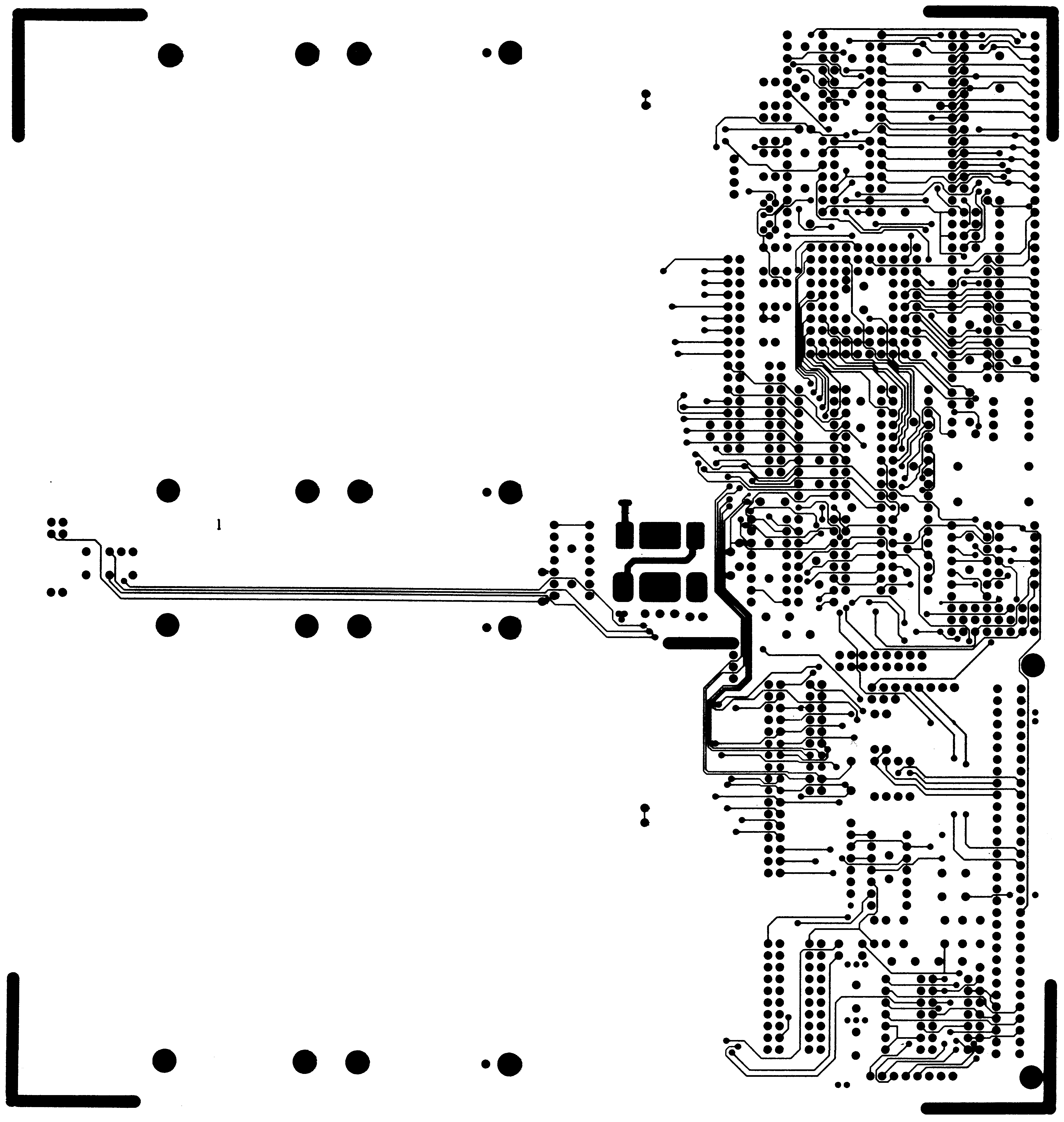 PCB layer 1 - component side