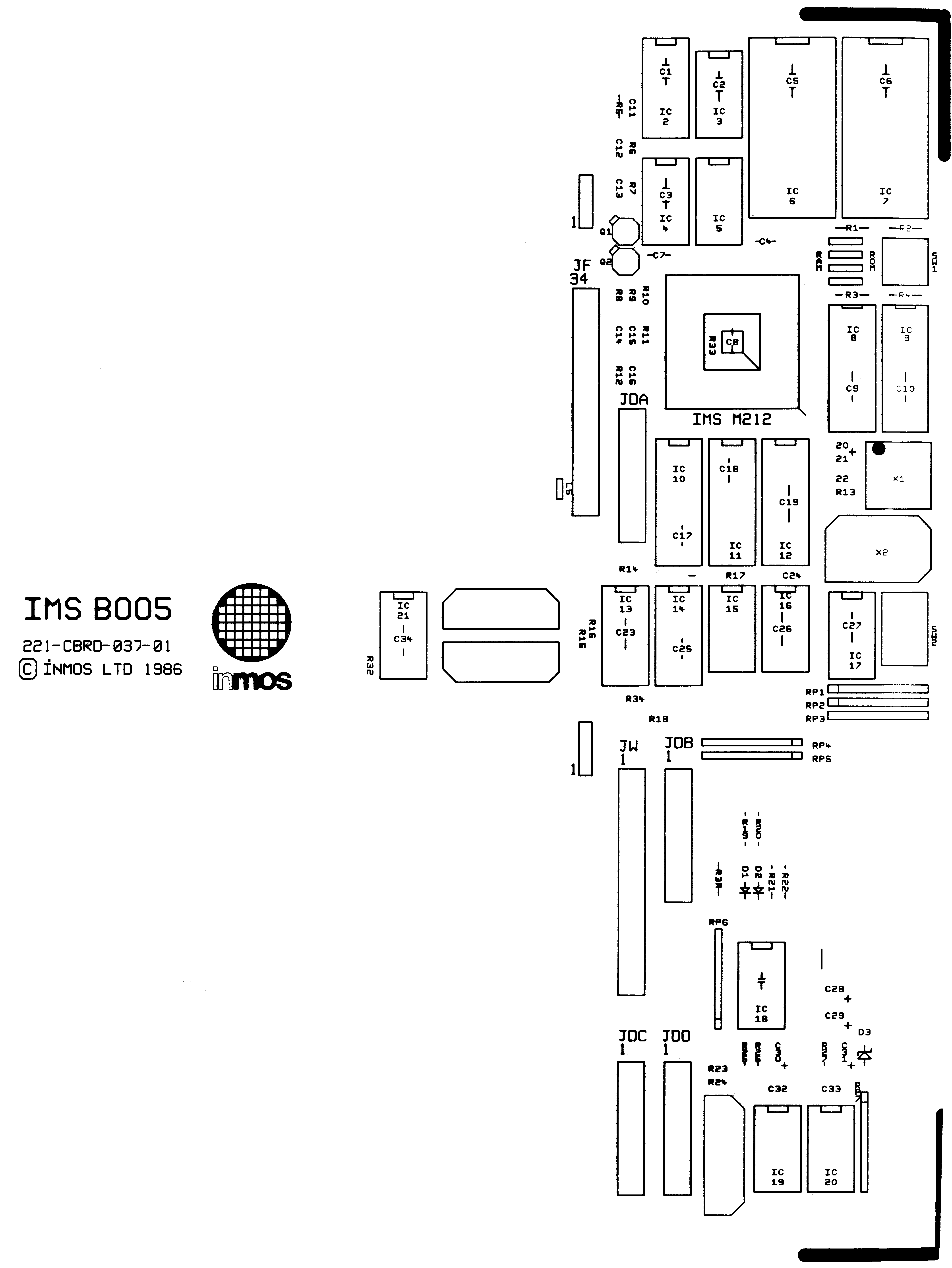 IMS B005 component ident