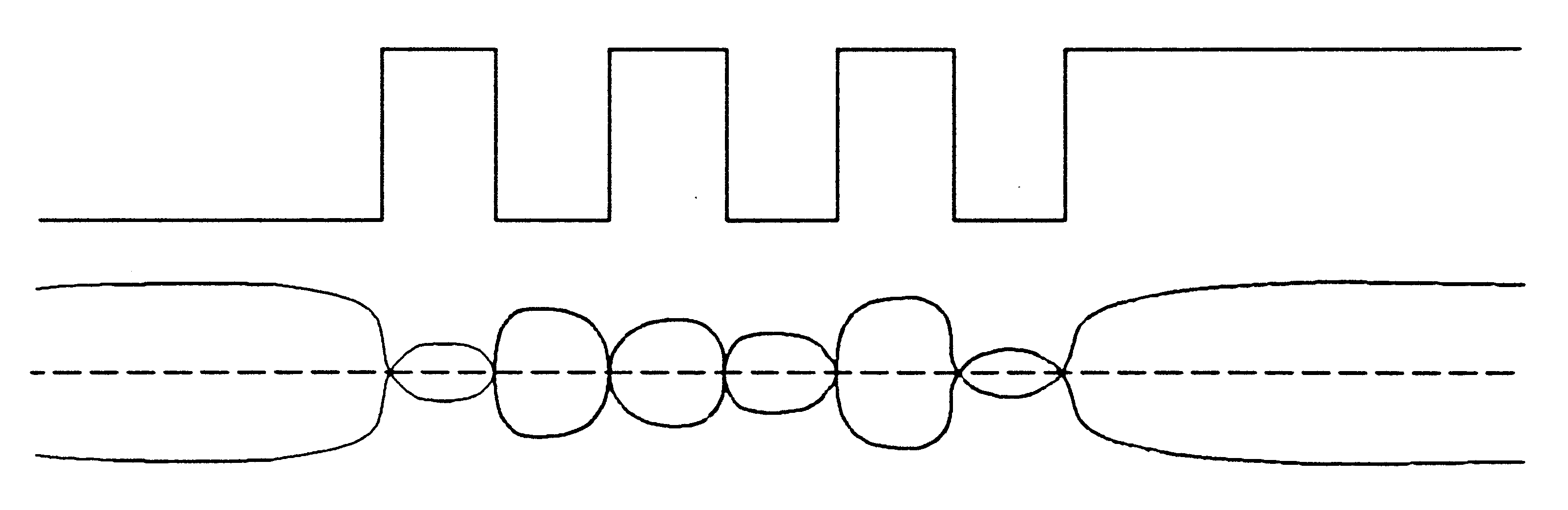 DC coupled differential signal